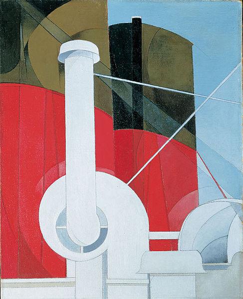 Charles Demuth Paquebot oil painting image